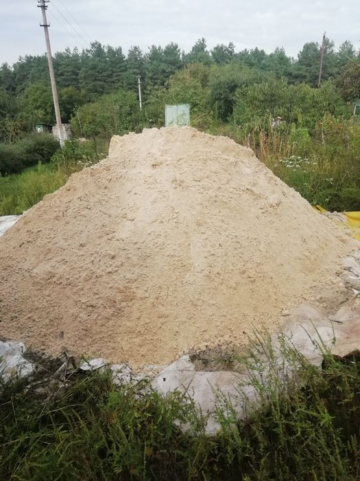 Песок речной щебень шлак