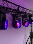 Głowy ruchome 19 LED Wash Ring