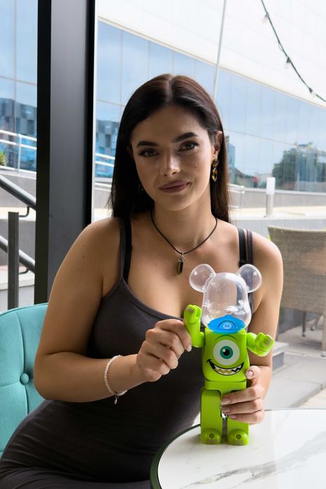 Медведь Medicom Bearbrick 400% Monsters Inc Бирбрик фигурка Бербрик