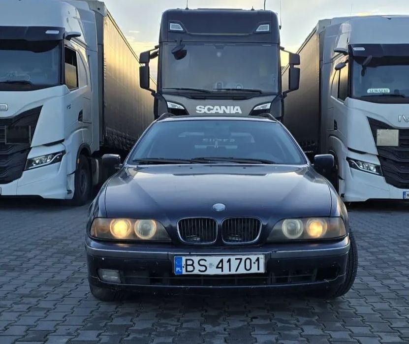 BMW Seria 5 BMW E39, 3.0d M57, Nowe opony zimowe, HAK.