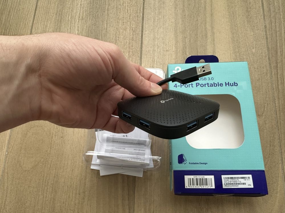 USB хаб концентратор на 4 порта tp-link superspeed usb 3.0