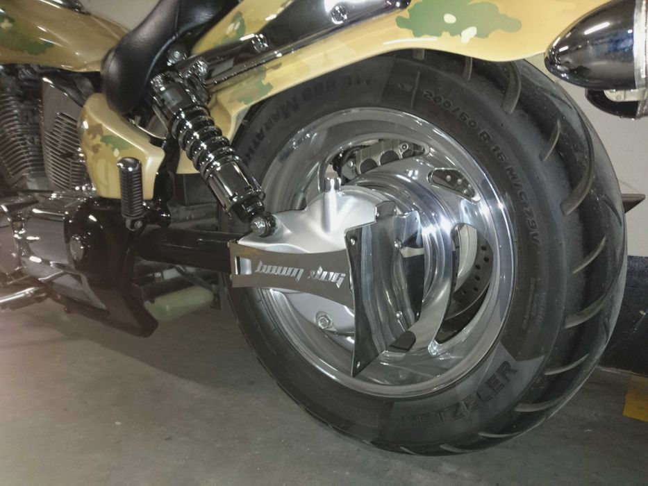 Boczne mocowanie tablicy rejestracyjnej Honda VTX 1300 lub 1800