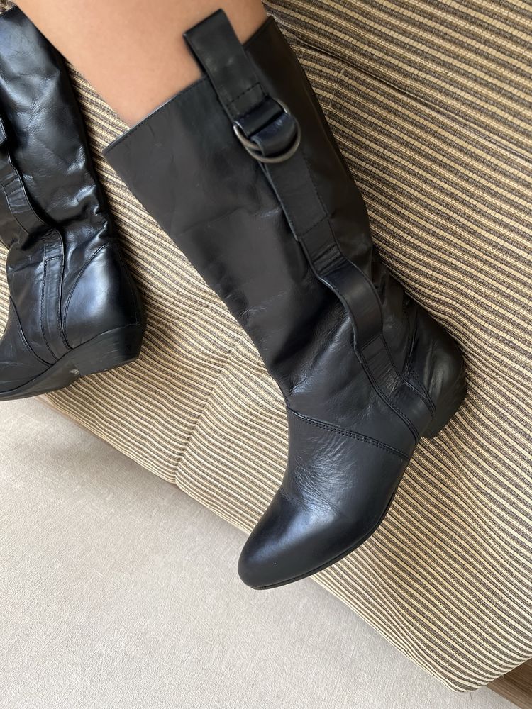 Козаки сапоги Zara Mango Barratts