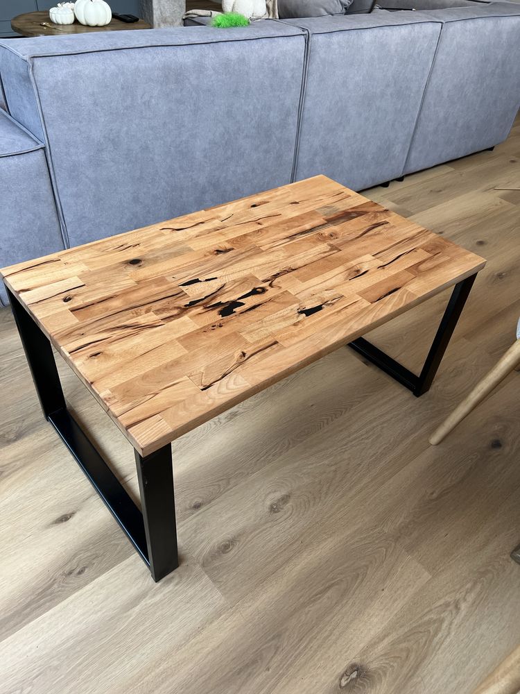 Stolik kawowy loft buk holenderski