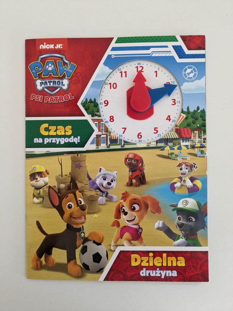 Książka Psi patrol Czas na przygodę Zgrana drużyna
