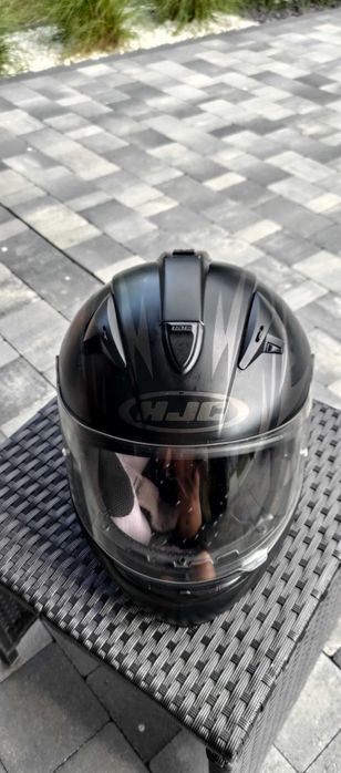 HJC IS16 is-16 M rozmiar M czarny mat kask motocyklowy