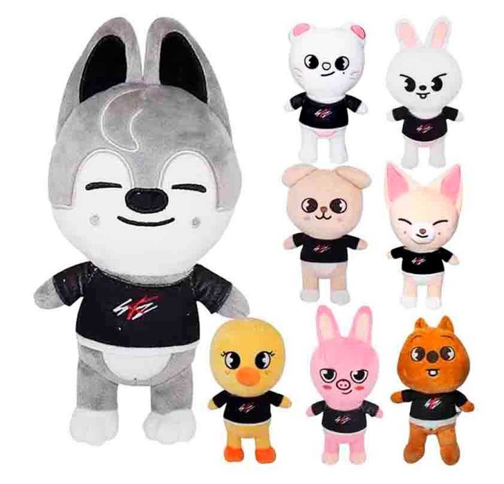 Мягкая игрушка 8 видов серии Skzoo Stray kids Стрей кідс Бродячие Дети