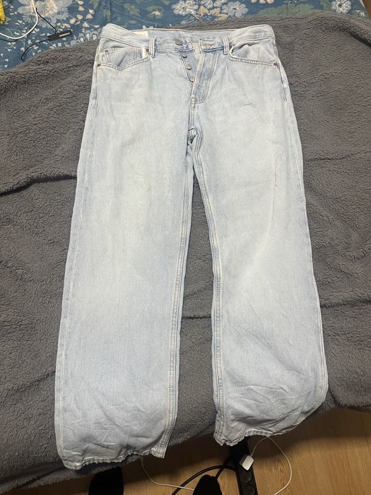 Calça de ganga azul