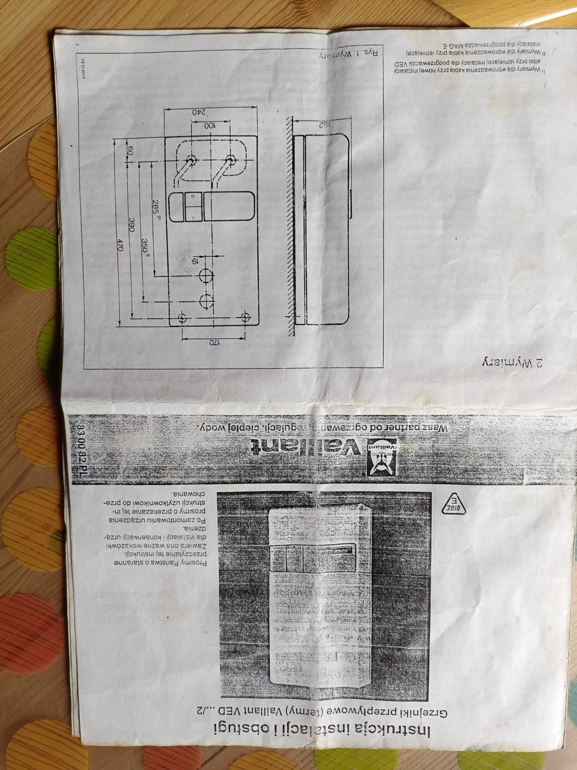 Vaillant Terma grzejnik przepływowy