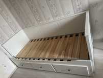 Ліжко-софа ikea hemnes/ розкладне/ двоспальне