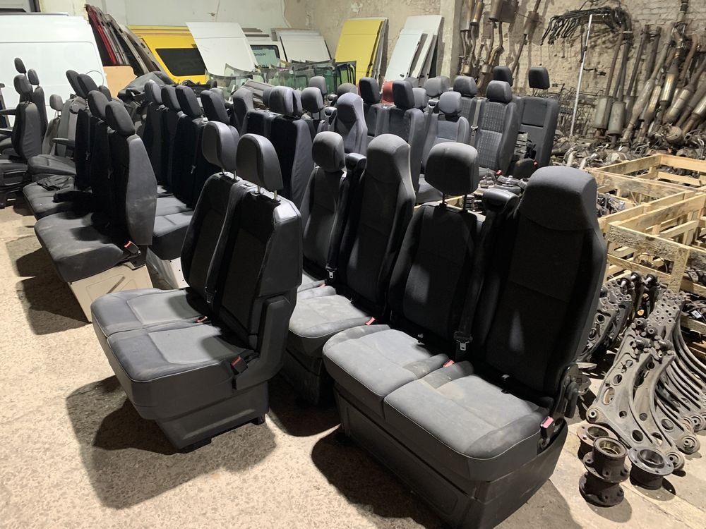 Сидіння пасажирське двойне Mercedes Sprinter 906 907 Crafter Master 3