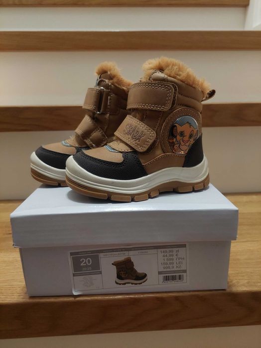 Buty dziecięce zimowe Smyk Simba - rozmiar 20