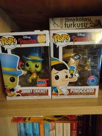 Zestaw dwóch figurek funko pop Pinokio Disney