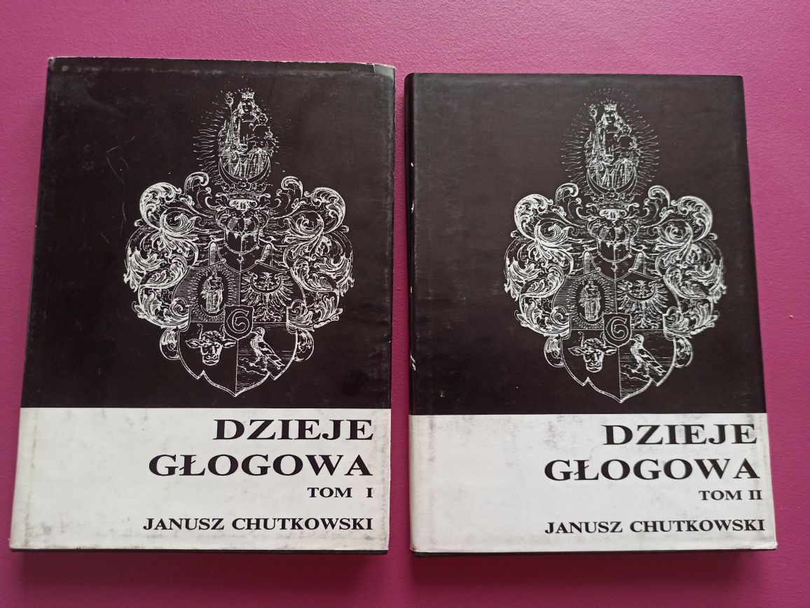 Dzieje Głogowa komplet tom 1 i 2 książki