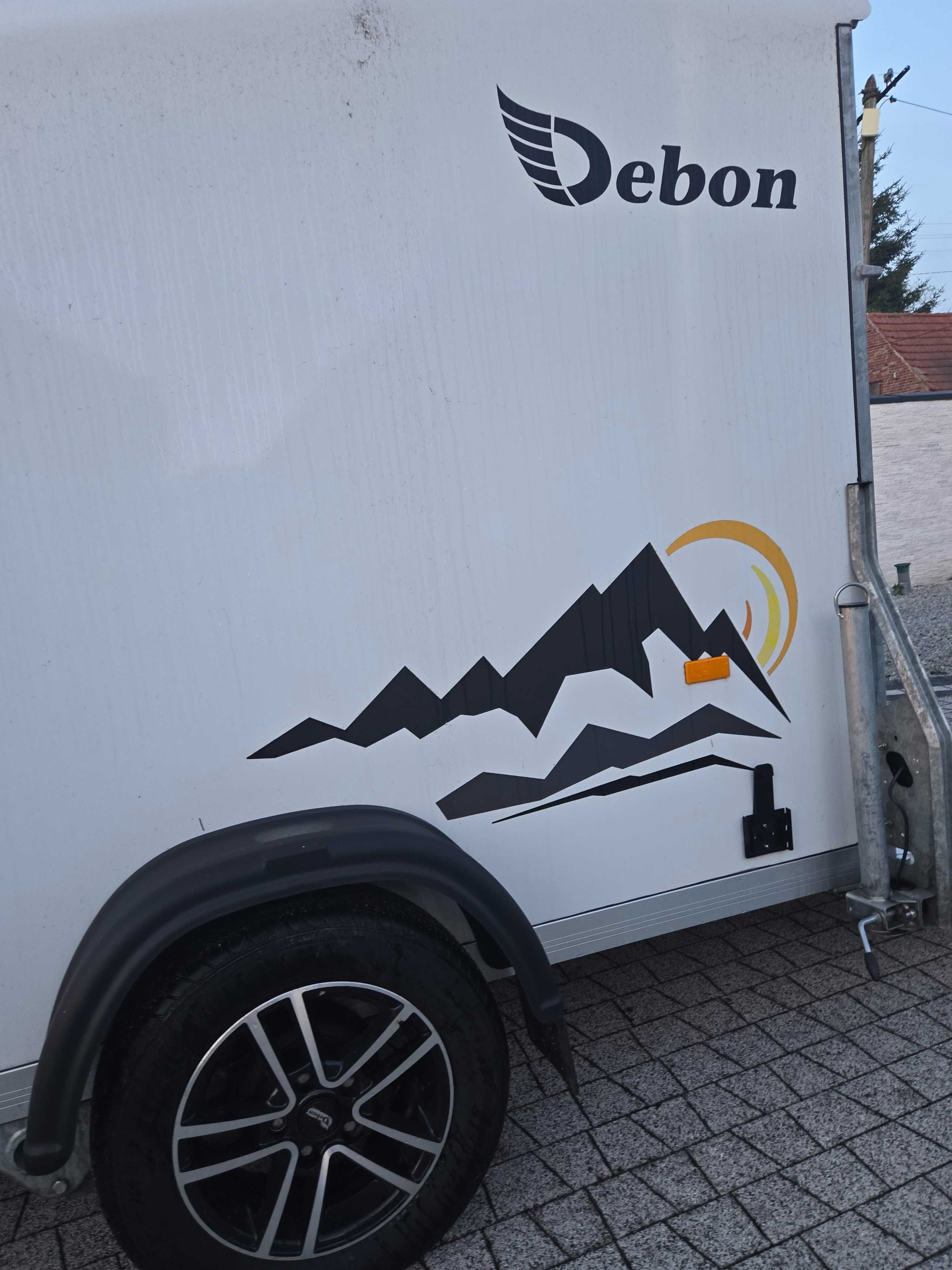 Przyczepa furgon kontener Debon Cargo