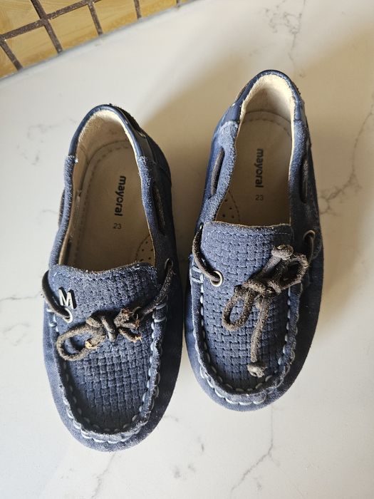 Mayoral buciki buty półbuty mokasyny chłopięce wyjściowe rozm. 23