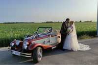 Samochód retro na ślub, wesele Alfa Romeo ślubny zabytkowy klasyk
