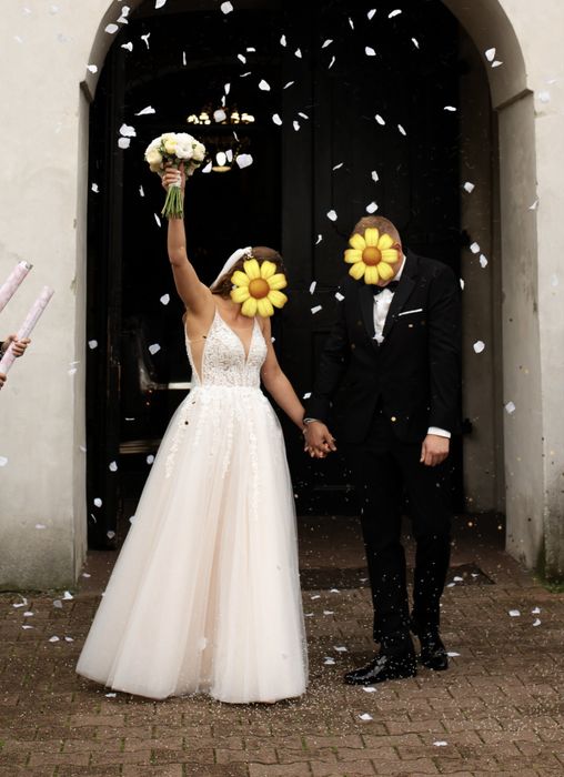 Suknia ślubna księżniczka