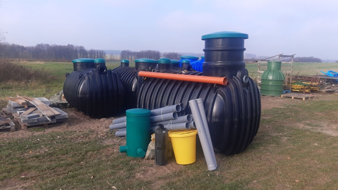 Oczyszczalnia ścieków 4m3 dla 6-8 osób , szambo ekologiczne 4m3