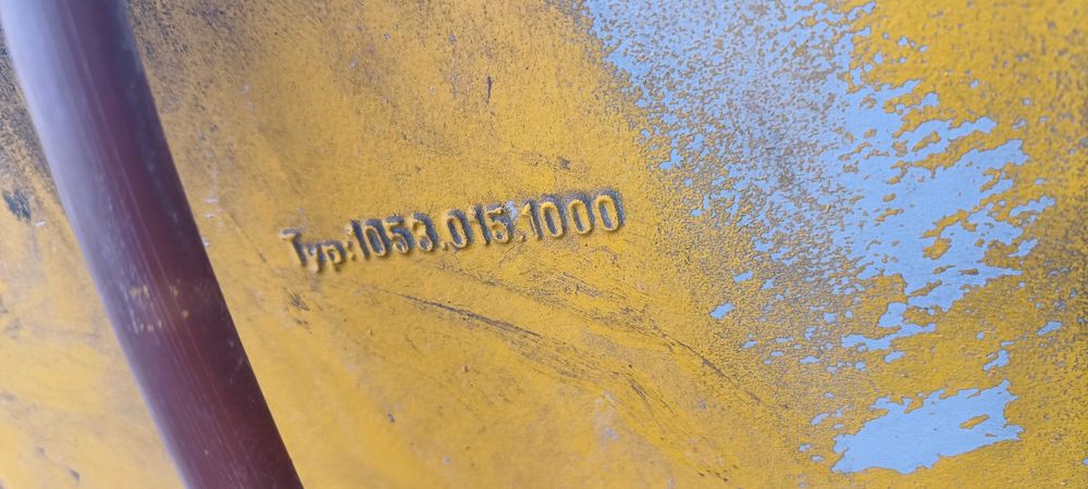 Przekładnia obrotu beczki wraz z silnikiem obrotu L&T.