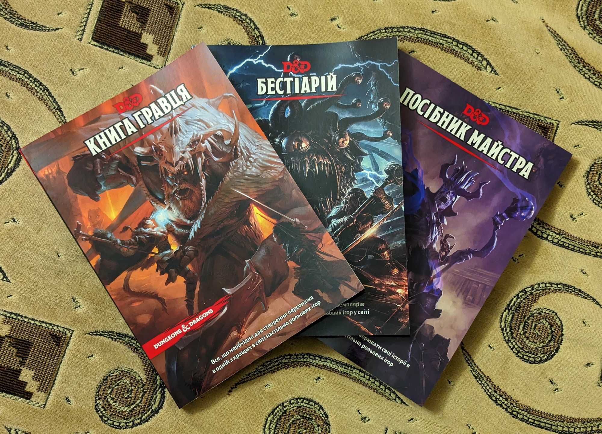 Гра Підземелля та дракони Dungeons and dragons українською D&D Правила