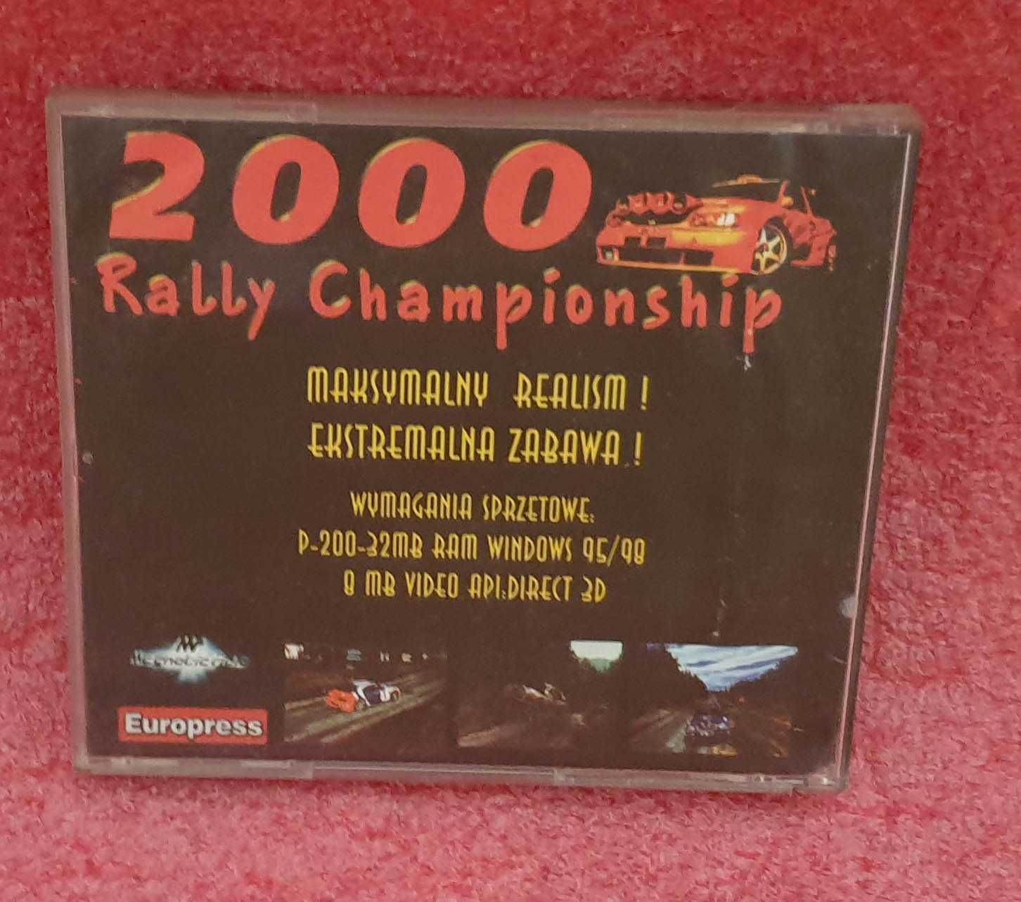 Gra PC 2000 Rally Championship UNIKAT 1999