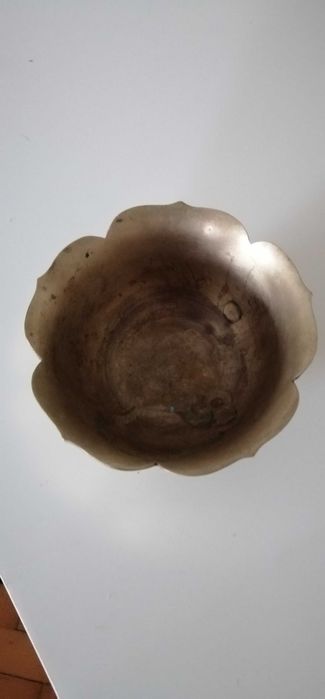 Taça de bronze Vintage Da India