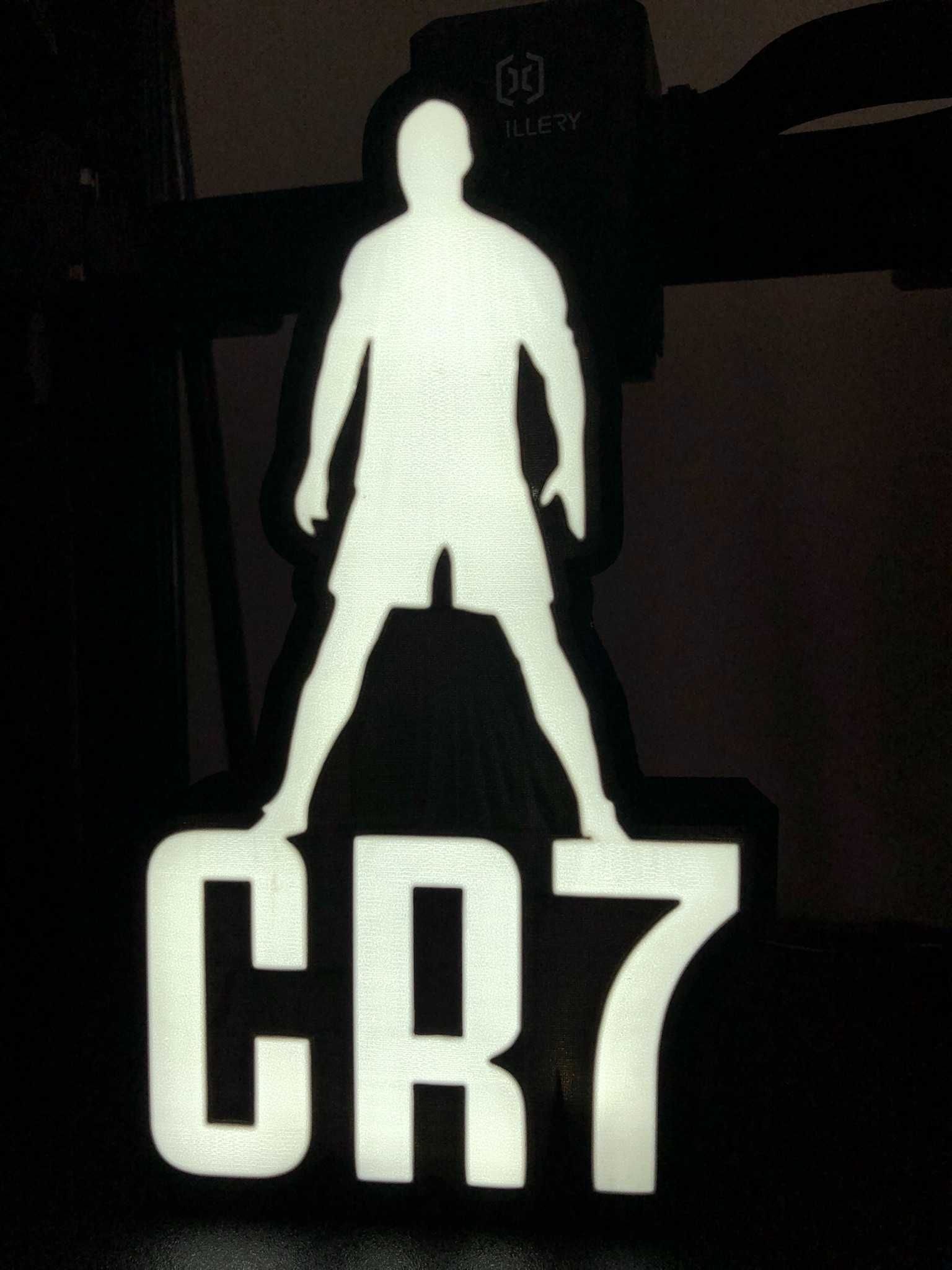Luminária CR7 3D Print