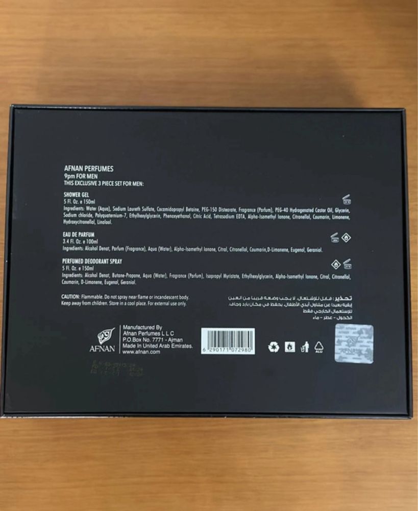 Afnan 9PM Coffret