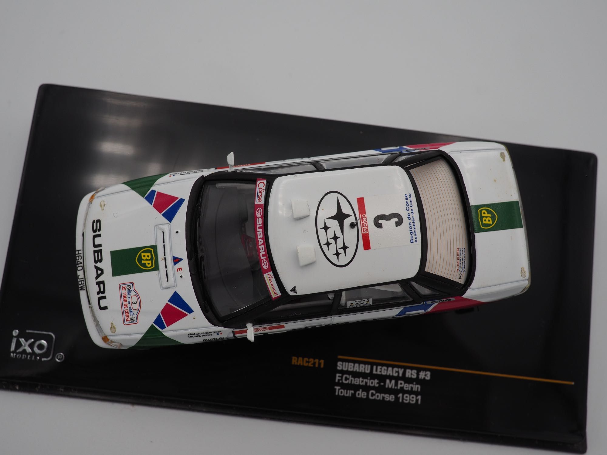 Subaru Legacy RS - F. Chatriot Tour de Corse 1991 Ixo-Models 1/43