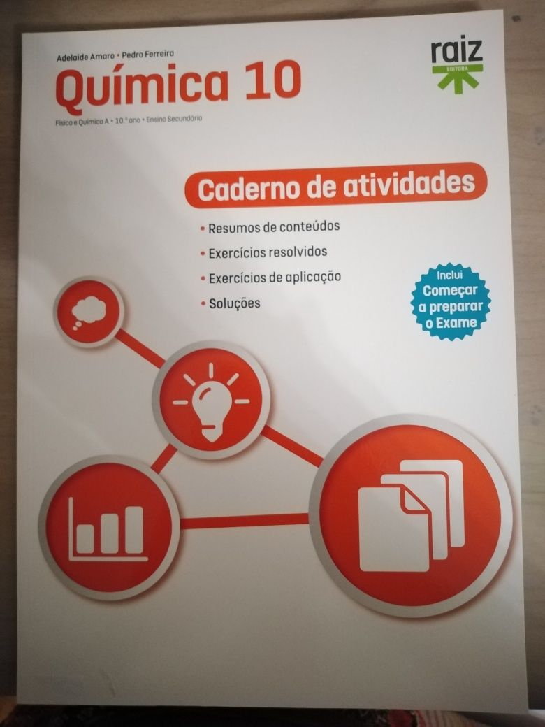 Caderno de atividades Química 10°ano Raiz