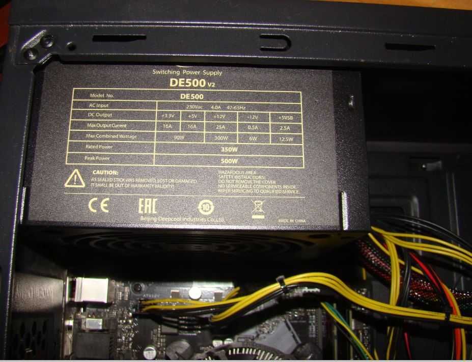 ПК i3-9100F, DDR4 32gb, Hd 6570 (2gb-128bit),Ssd 180, Hdd 1Тр.