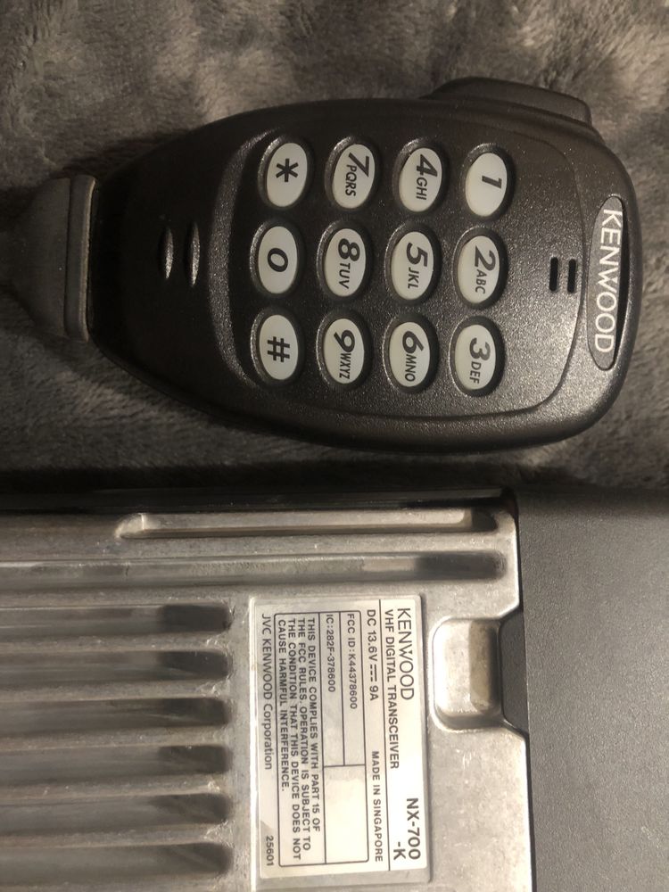 Радіостанція професійна Kenwood nx 700k