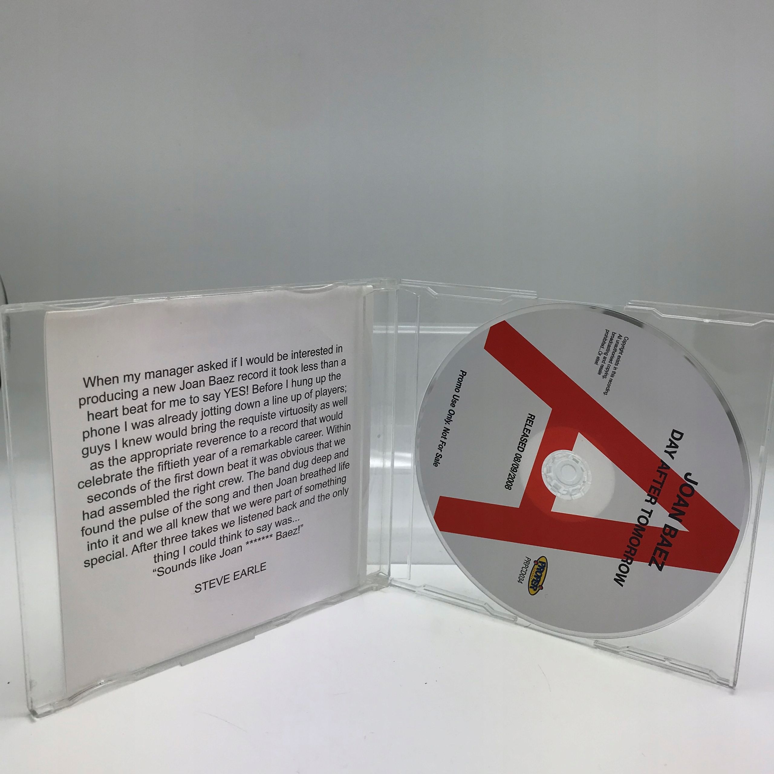 cd - joan baez - day after tomorrow