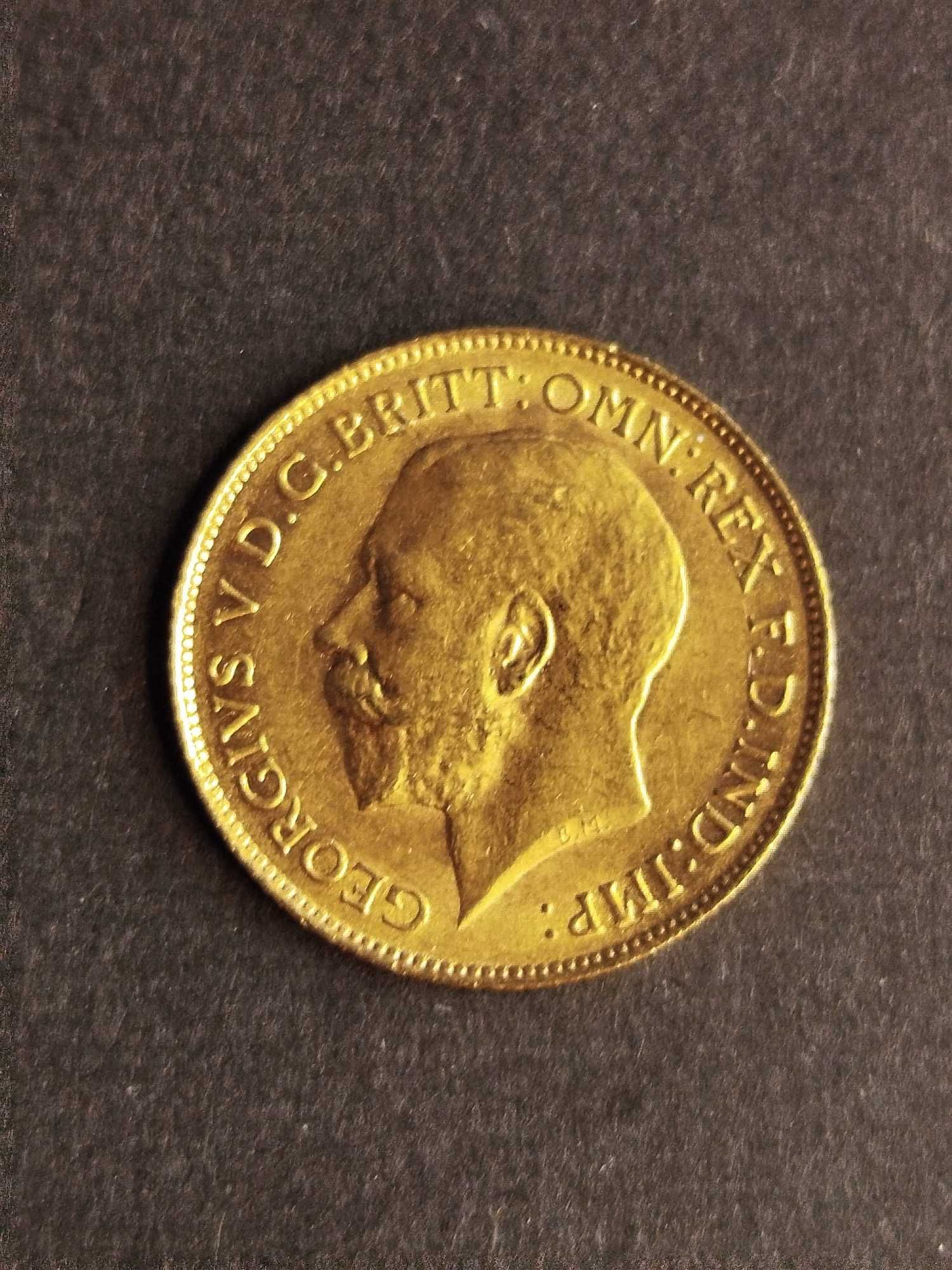 1926 - Meia Libra - George V - Ouro