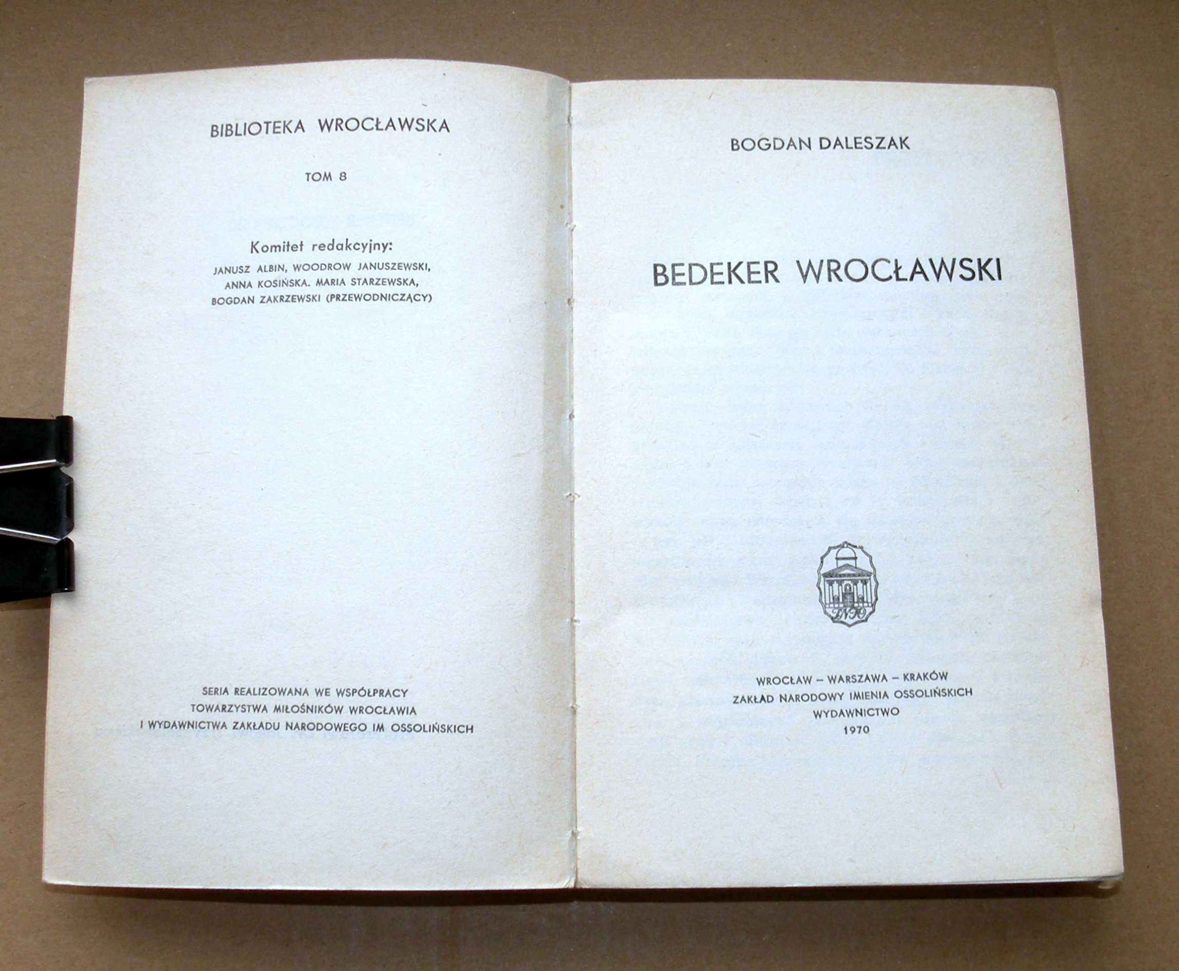 Bedeker wrocławski, Bogdan Daleszak