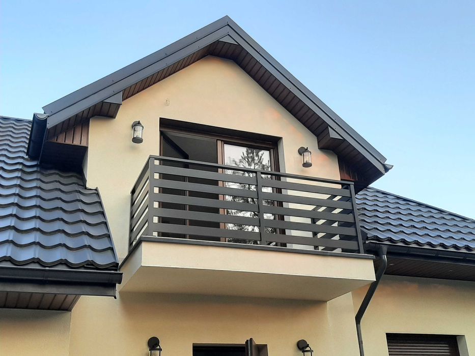 Balustrada Barierka Aluminiowa malowana proszkowo