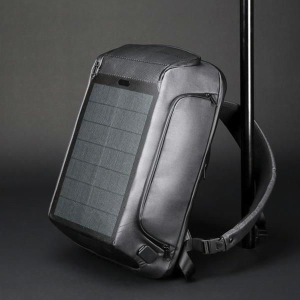Kingsons Plecak z Panelem Solarnym 9W - Wodoodporny & Wielofunkcyjny