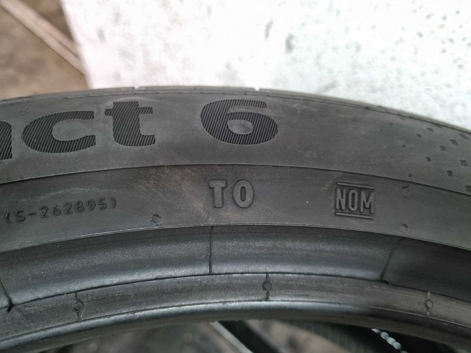 285/35/22 106Y XL Continental Sport Contact 6 T0  Silent D.2223