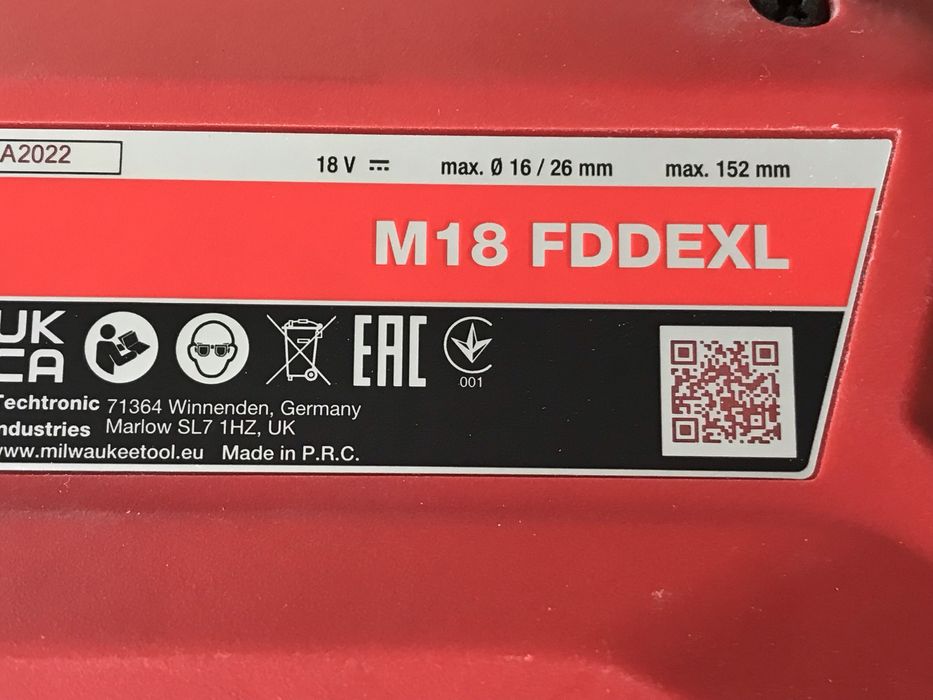 Odkurzacz odsysacz Milwaukee M18 FDDEXL 2022 rok