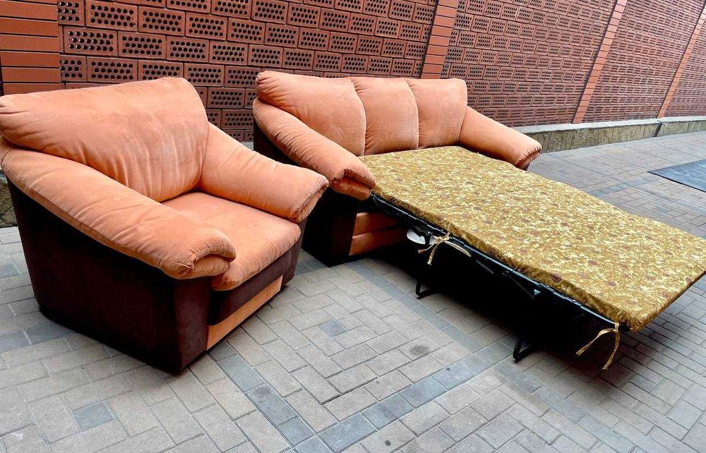 Розкішний, комфортний комлект "Венеція": диван +1 крісло завод Прогрес