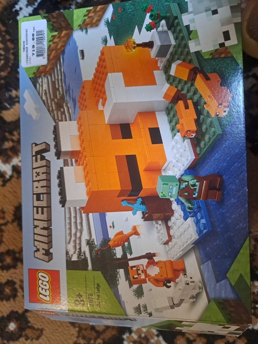 Lego Minecraft оригінал  21178, 21185, 21167, 21170