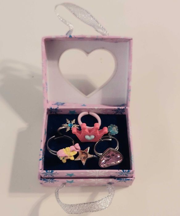 Pierścionki dla małej dziewczynki - 6szt