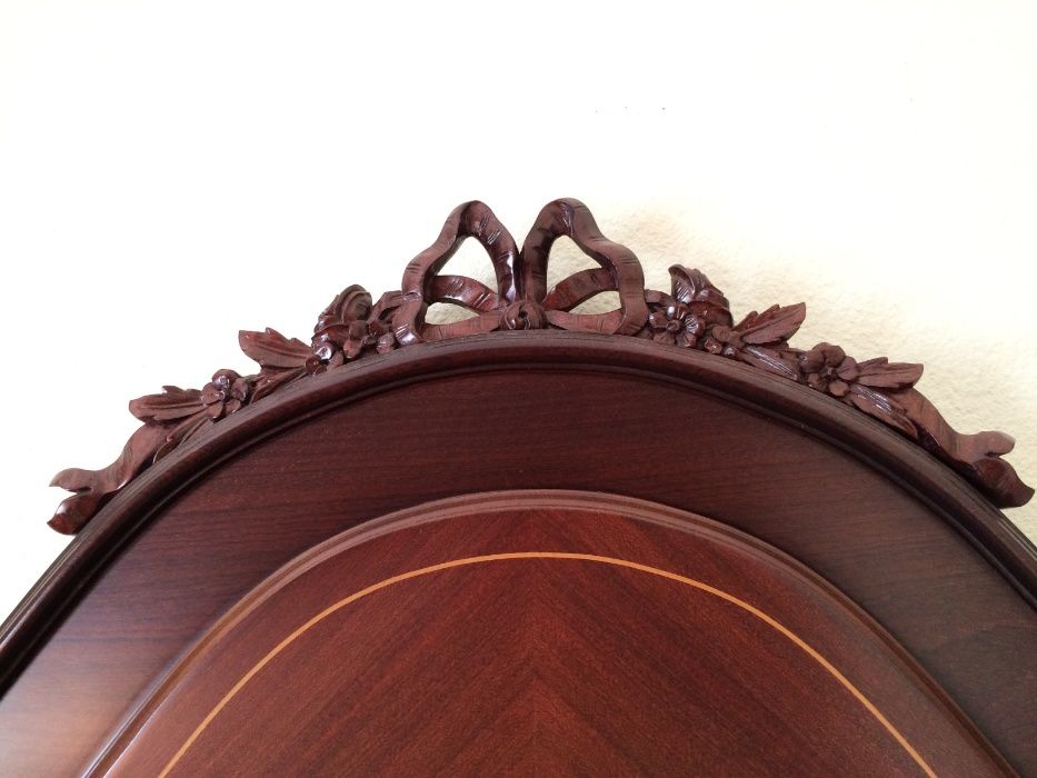 Cama single D. Maria II com estrado, como nova