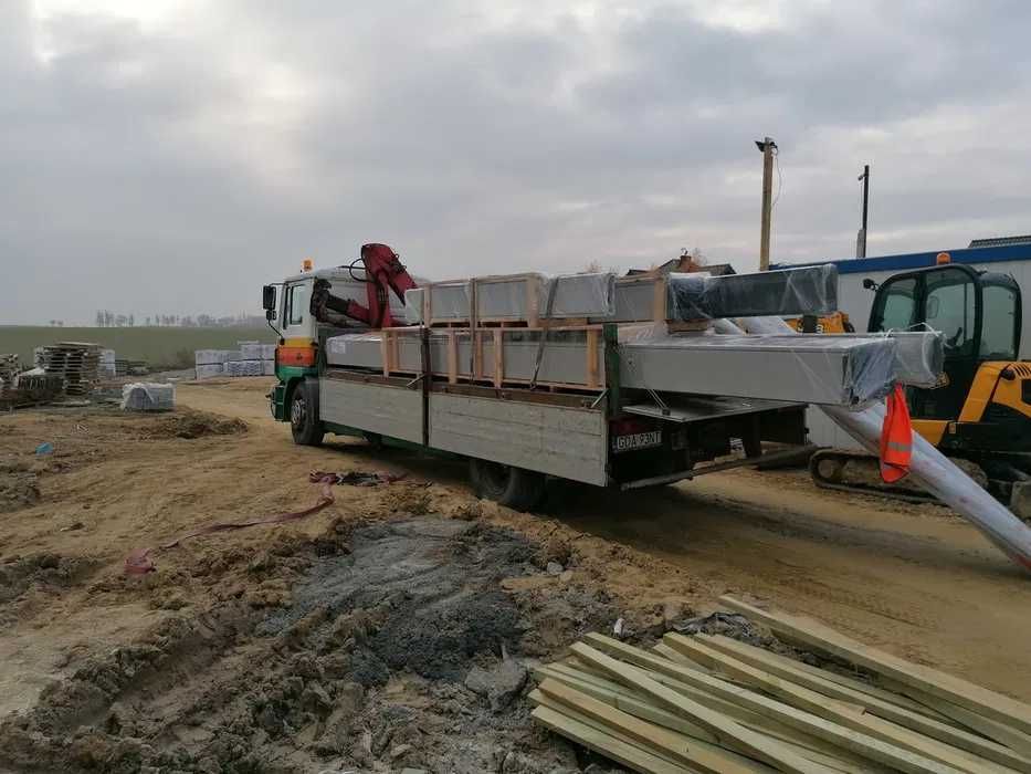 Transport HDS usługi transportowe dźwigowe BUS XXL przewóz towarów