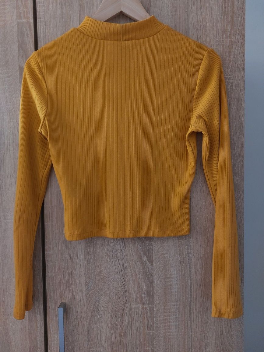 Sweterek crop top H&M