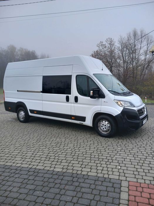 Fiat Ducato  MAX L4H3  doka -brygadowka  salon 1-właśc. lakier oryg.