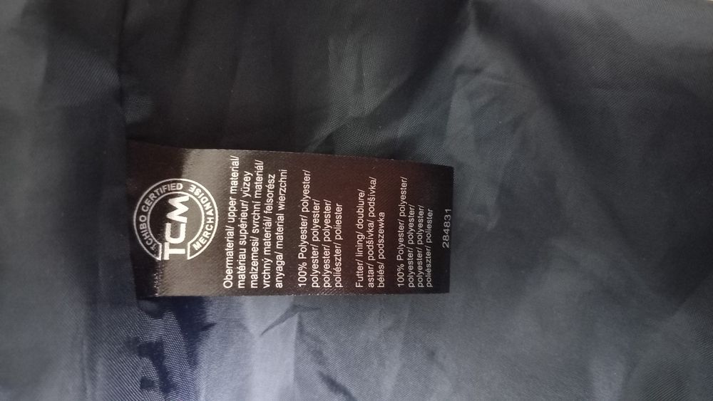 Kurtka wiatrówka TCM przeciwdeszczowe