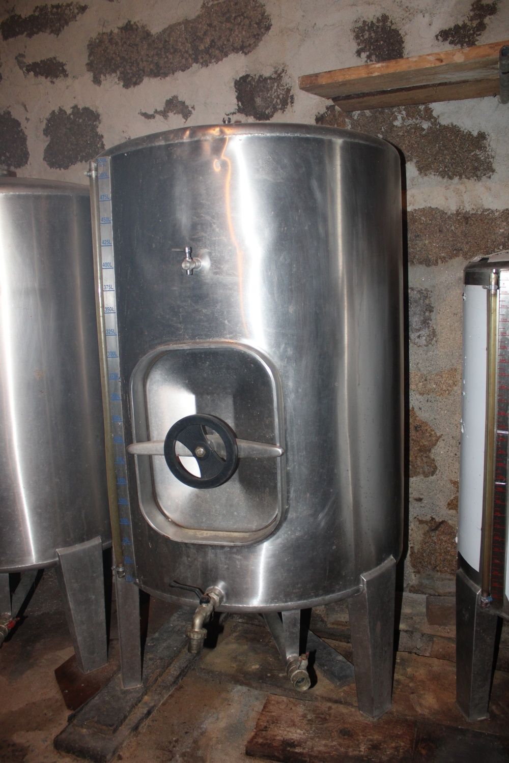 Cubas de inox (três)