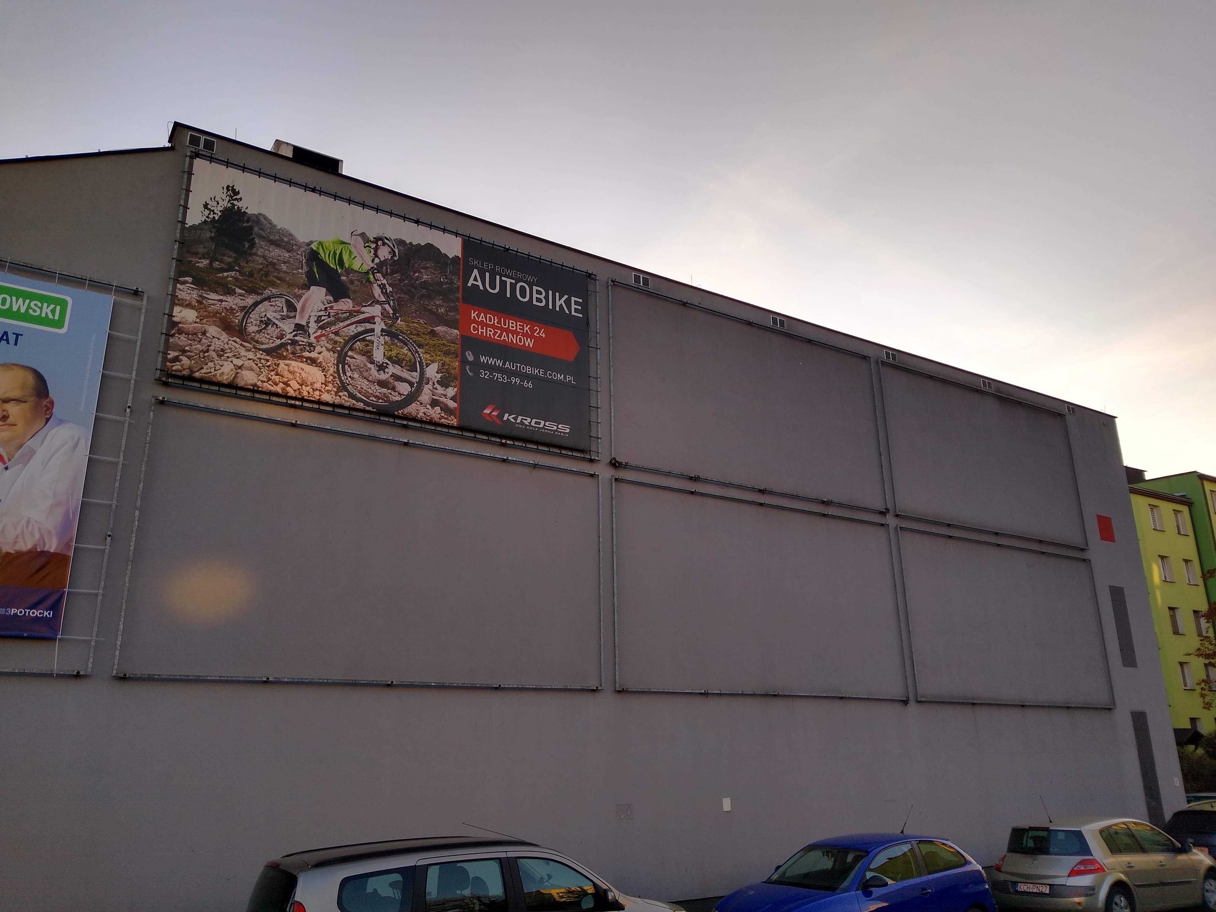 Powierzchnia reklamowa do wynajęcia 610 x 300 cm centrum Chrzanów